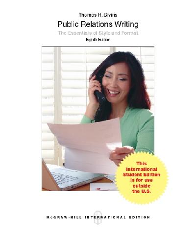 eBook: Public Relations Writing: The Essentials of Style and Format 8e