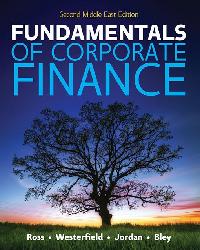Ebook: Fundamentals of Corporate Finance, Middle East Edition by ROSS, STEPHEN