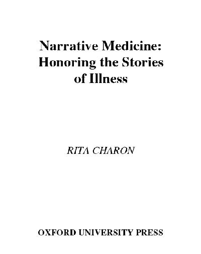 Narrative Medicine