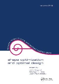 Shape Optimization And Optimal Design by Zolesio, Jean-Paul/Polis, Michael P./Cagnol, John
