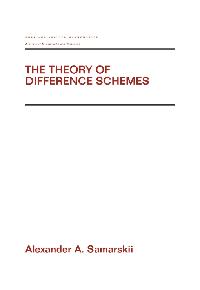 The Theory of Difference Schemes by Samarskii, Alexander A.