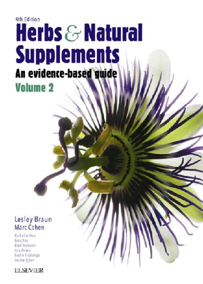 Herbs and Natural Supplements, Volume 2