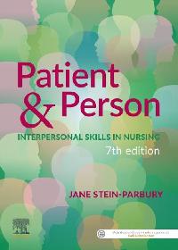 Patient & Person by Stein-Parbury, Jane