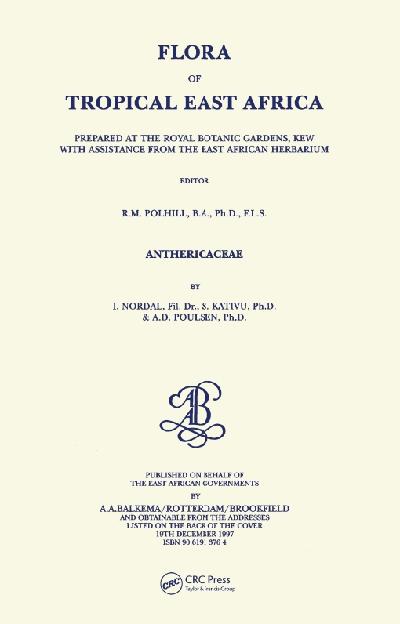 Flora of Tropical East Africa - Anthericaceae (1997)