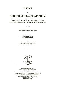 Flora of Tropical East Africa - Lythraceae (1994) by Verdcourt, B.