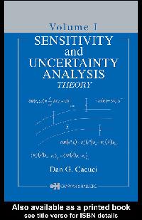 Sensitivity & Uncertainty Analysis, Volume 1 by Cacuci, Dan G.