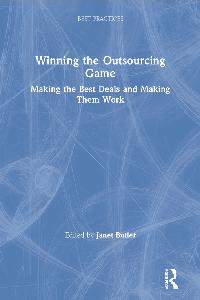 Winning the Outsourcing Game by Butler, Janet