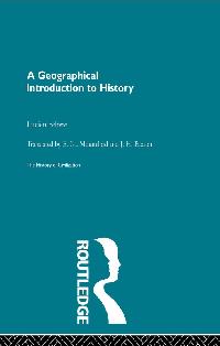 A Geographical Introduction to History by Febvre, L.