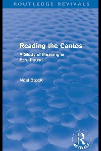 Reading the Cantos (Routledge Revivals) by Stock, Noel