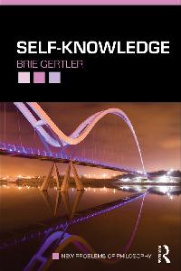 Self-Knowledge by Gertler, Brie