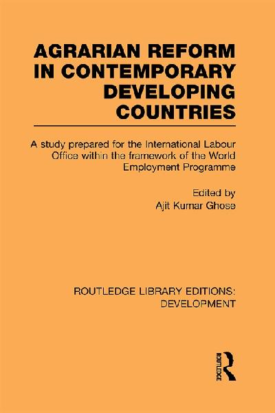 Agrarian Reform in Contemporary Developing Countries
