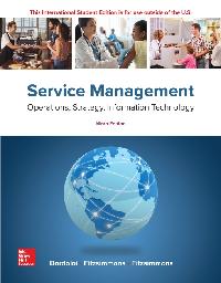ISE eBook Online Access for Service Management: Operations, Strategy, Information Technology by Fitzsimmons, Mona/Fitzsimmons, James/Bordoloi, Sanjeev
