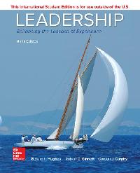 ISE eBook for Leadership: Enhancing the Lessons of Experience by Curphy, Gordon/Ginnett, Robert/Hughes, Richard