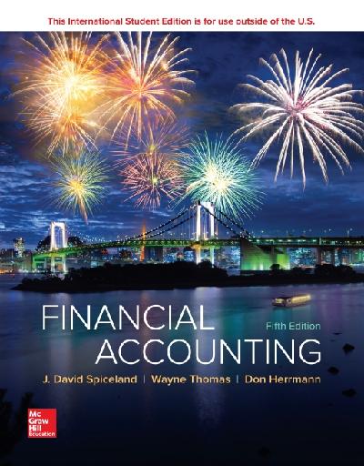 ISE eBook Online Access for Financial Accounting