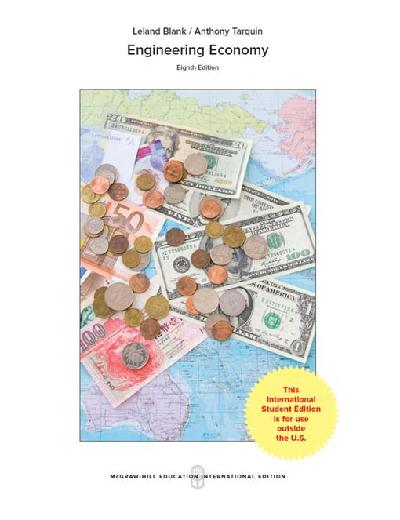 ISE eBook Online Access for Engineering Economy