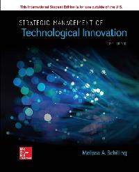 ISE eBook for Strategic Management of Technological Innovation by Schilling, Melissa