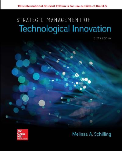 ISE eBook for Strategic Management of Technological Innovation