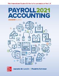 ISE eBook Online Access for Payroll Accounting 2021 by Schirmer, Paulette/Landin, Jeanette