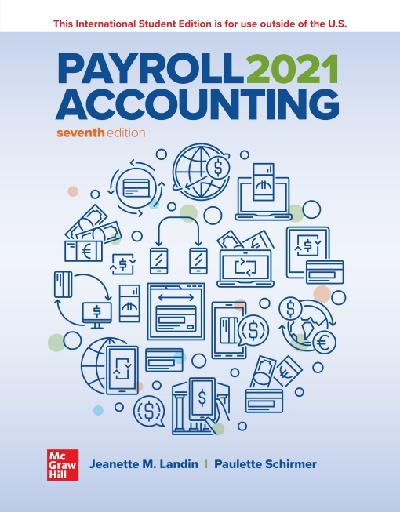 ISE eBook Online Access for Payroll Accounting 2021