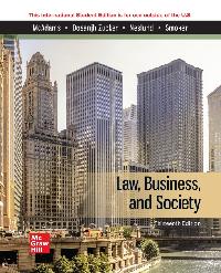 ISE eBook Online Access for Law, Business, and Society by McAdams, Tony