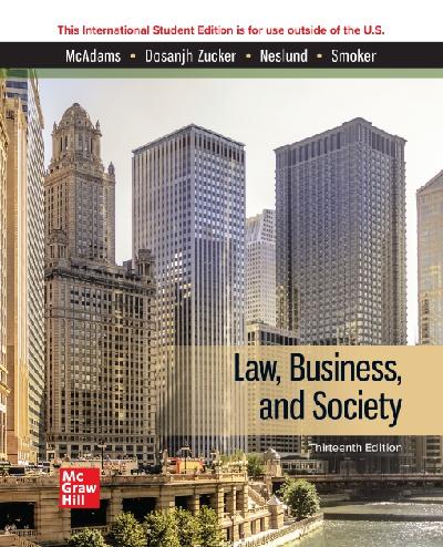 ISE eBook Online Access for Law, Business, and Society