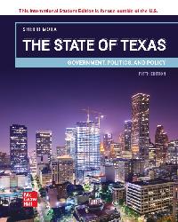ISE eBook Online Access for The State of Texas: Government, Politics, and Policy by MORA
