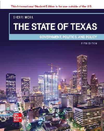 ISE eBook Online Access for The State of Texas: Government, Politics, and Policy