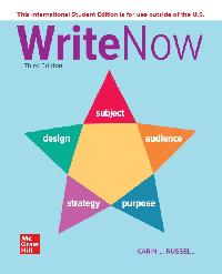 ISE eBook Online Access for Write Now, 3e by Russell, Karin