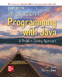 ISE eBook Online Access for Introduction to Programming with Java by Dean, Ray/Dean, John