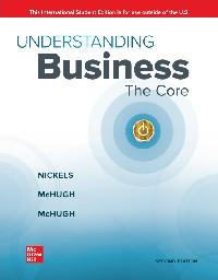 ISE eBook for Understanding Business: The Core 2e by McHugh, Susan/McHugh, James/Nickels, William