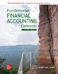 ISE eBook Online Access for Fundamental Financial Accounting Concepts by EDMONDS