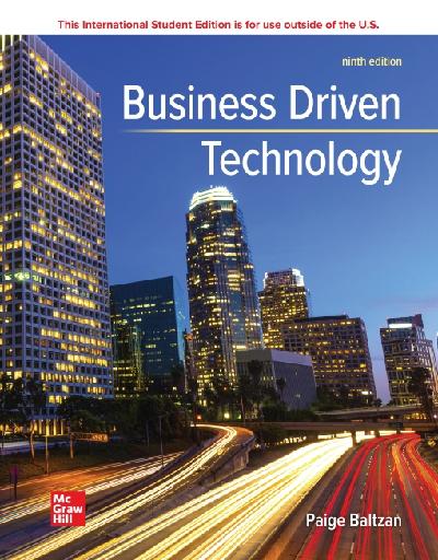 ISE eBook for Business Driven Technology