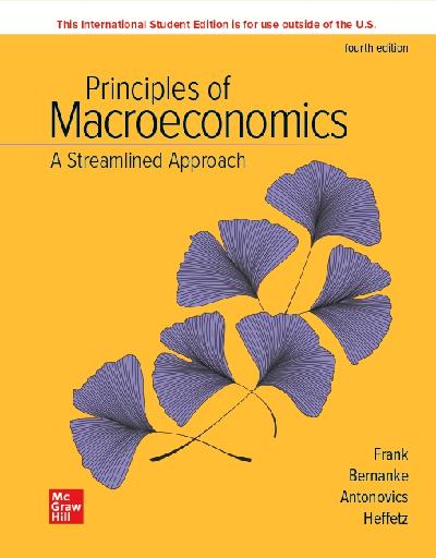 ISE eBook Online Access For Principles of Macroeconomics, A Streamlined Approach