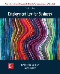 ISE eBook Online Access for Employment Law for Business 10e by BENNETT-ALEXANDER