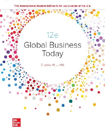 ISE EBook Online Access for Global Business Today