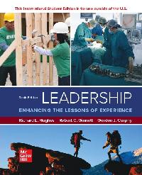 ISE eBook for Leadership: Enhancing the Lessons of Experience by HUGHES