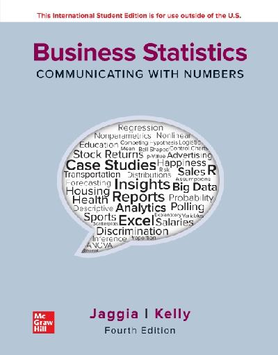 ISE eBook Online Access for Business Statistics