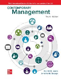 ISE eBook Online Access for Contemporary Management by JONES