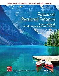ISE EBOOK ONLNE ACCESS FOR FOCUS ON PERSONAL FINANCE by KAPOOR