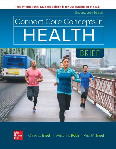 ISE eBook Online Access for Connect Core Concepts in Health BRIEF