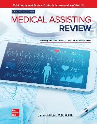 ISE Generic eBook Online Access for Medical Assisting Review: Passing The CMA, RMA, and CCMA Exams by MOINI