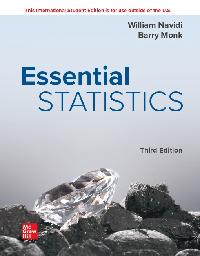ISE eBook Online Access for Essential Statistics by NAVIDI