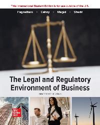 ISE eBook Online Access for The Legal and Regulatory Environment of Business 19e by PAGNATTARO