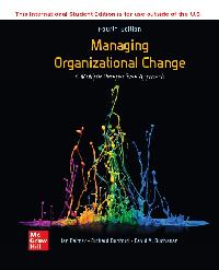 ISE eBook for Managing Organizational Change: A Multiple Perspectives Approach by PALMER