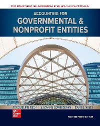 ISE eBook Online Access for Accounting for Governmental & Nonprofit Entities by RECK
