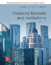 ISE EBOOK ONLINE ACCESS FOR FINANCIAL MARKETS AND INSTITUTIONS by SAUNDERS
