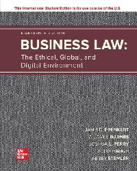 ISE eBook Online Access for Business Law 18e by Stemler, Abbey/Haugh, Todd/Perry, Joshua