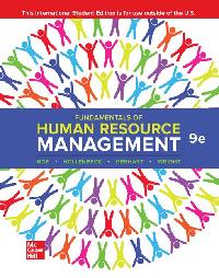 ISE eBook Online Access for Fundamentals of Human Resource Management by NOE
