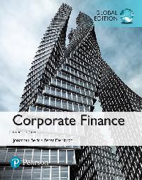 Corporate Finance, Global Edition by Berk, Jonathan/DeMarzo, Peter