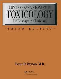 Comprehensive Reviews in Toxicology by Bryson, Peter D